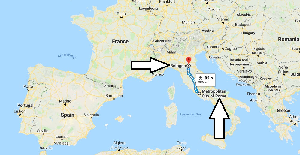 Where is Bologna Italy Located Map? What County is Bologna?
