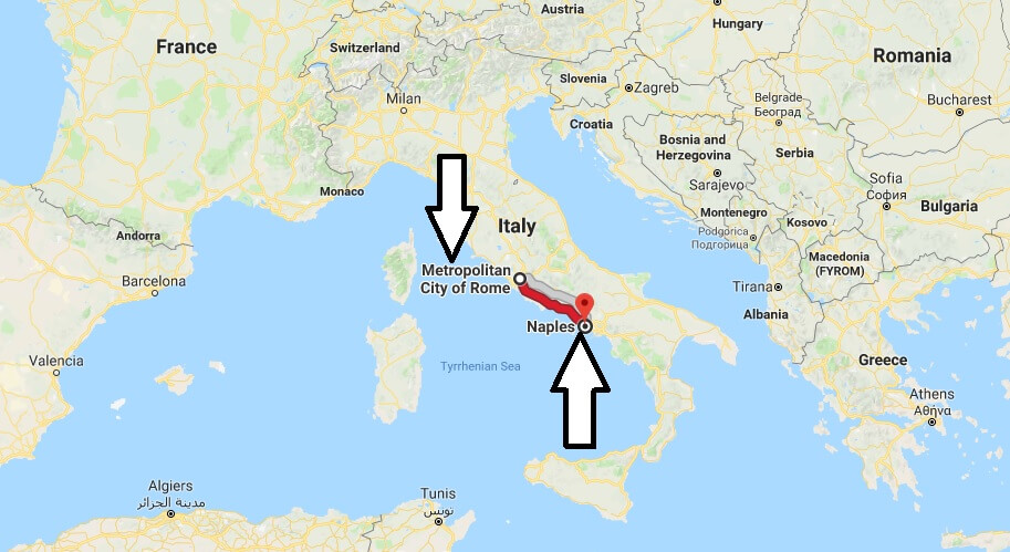 Where is Naples Italy Located Map? What County is Naples?