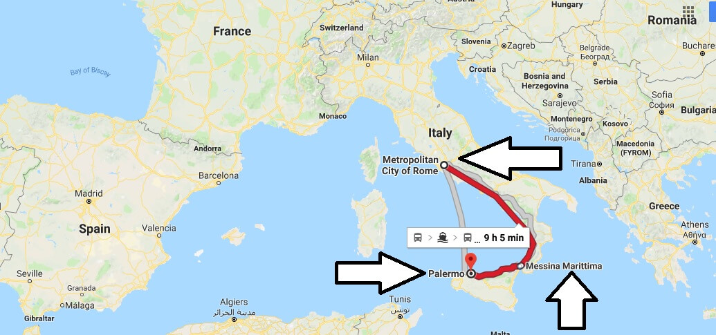 Where is Palermo Italy Located Map? What County is Palermo?