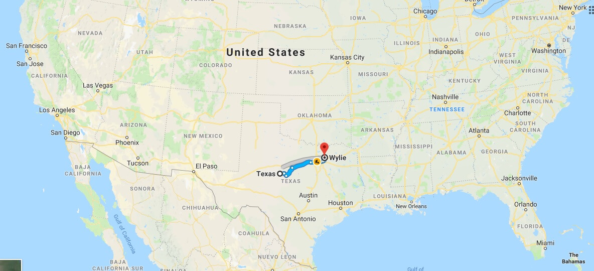 Where is Wylie Texas (TX), Located Map - What County is Woodlake