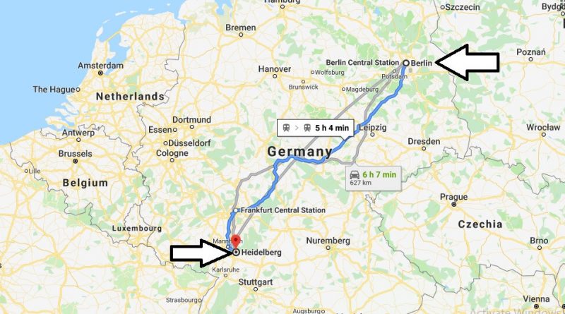 Where is Heidelberg - What Country is Heidelberg in - Heidelberg Map