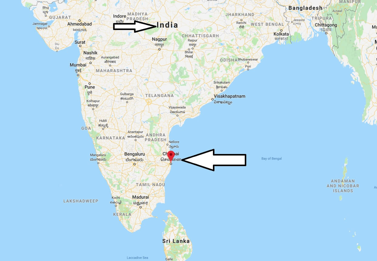 Where is Chennai? What Country is Chennai in? Chennai Map