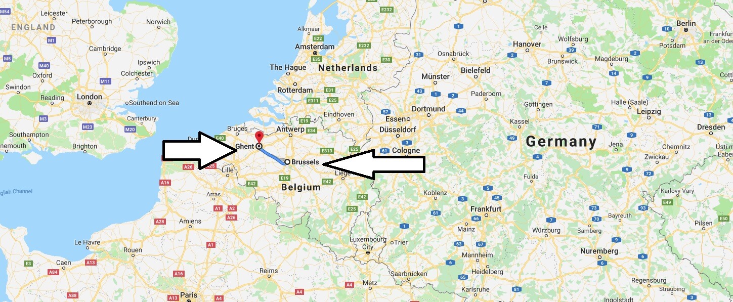 Where is Ghent? What Country is Ghent in? Ghent Map