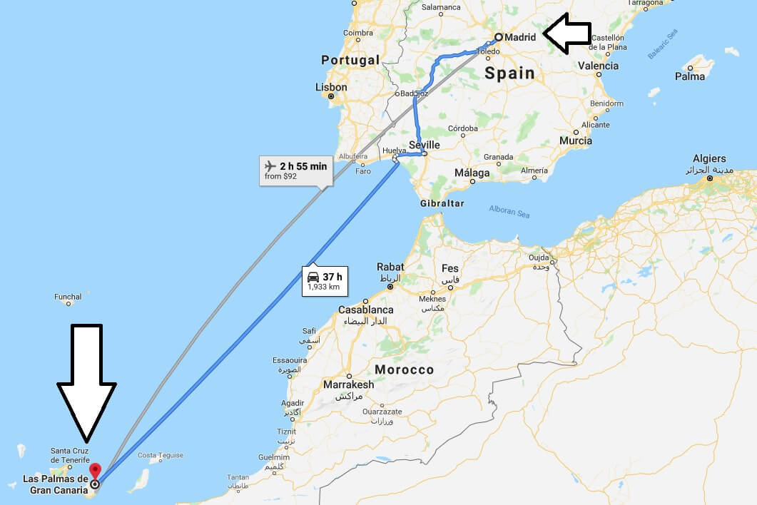 Compatible con Dormitorio letra Where is Las Palmas? What Country is Las Palmas in? Las Palmas Map | Where  is Map