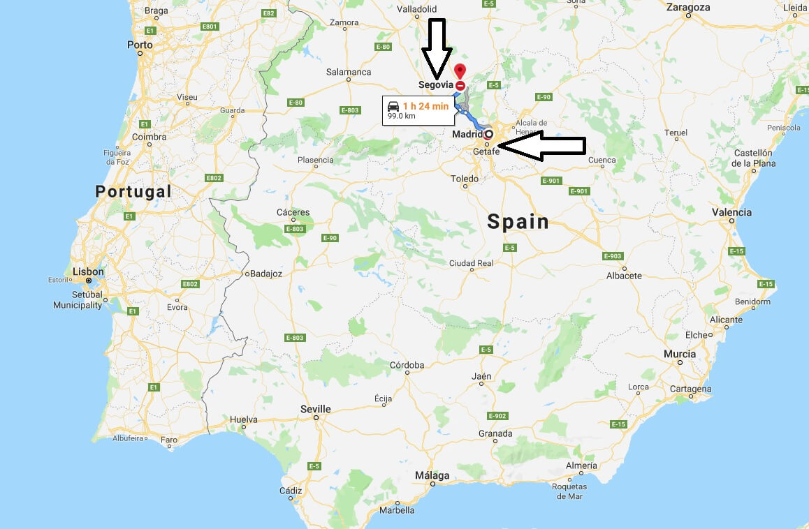 Where is Segovia? What Country is Segovia in? Segovia Map