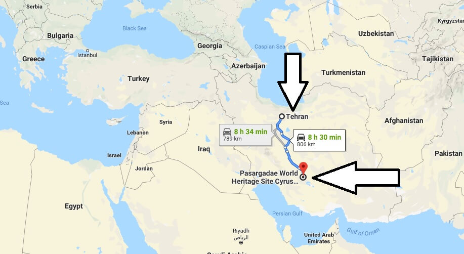 Where is Pasargad? What Country is Pasargad in? Pasargad Map