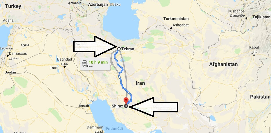 Where is Shiraz? What Country is Shiraz in? Shiraz Map