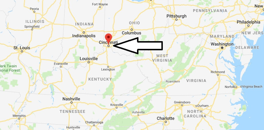 Where is Cincinnati? What Country is Cincinnati in? Cincinnati Map