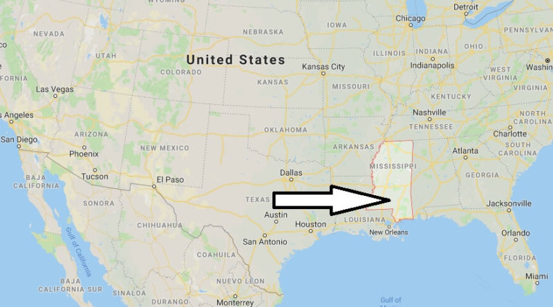 Where is Mississippi? What Country is Mississippi in? Mississippi Map