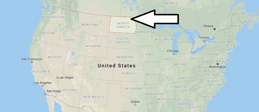 Where is North Dakota? What Country is North Dakota in? North Dakota Map