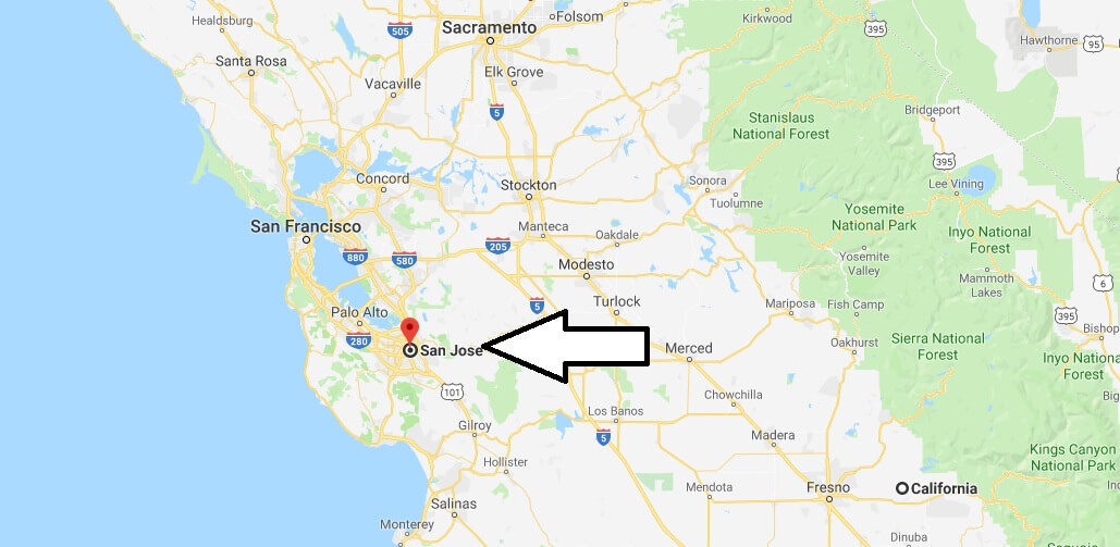 What county is San Jose California in? Which part of California is San Jose?