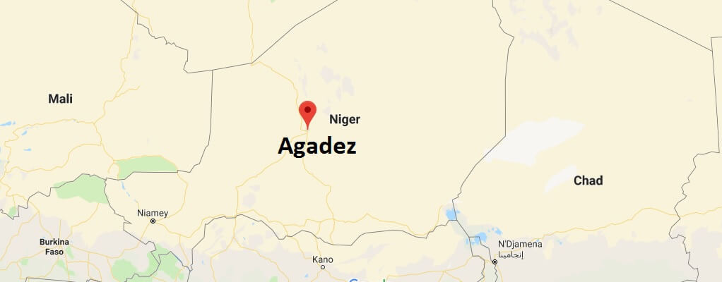 Where is Agadez? What Country is Agadez in? Agadez Map Located