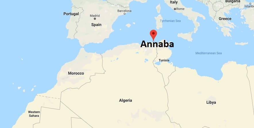 Where is Annaba? What Country is Annaba in? Annaba Map Located