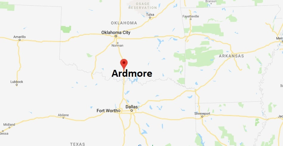 Where is Ardmore, Oklahoma? What County is Ardmore? Ardmore Map Located