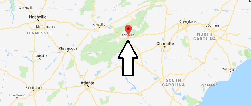 Where is Asheville, North Carolina? What County is Asheville? Asheville Map Located