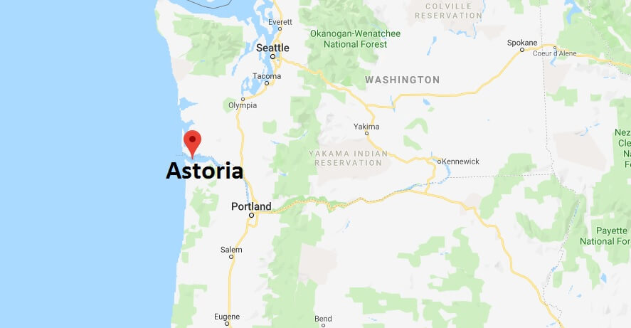 Where is Astoria, Oregon? What County is Astoria? Astoria Map Located