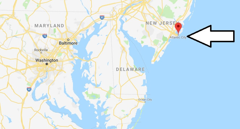 Where is Atlantic City New Jersey? What County is Atlantic City? Atlantic City Map Located