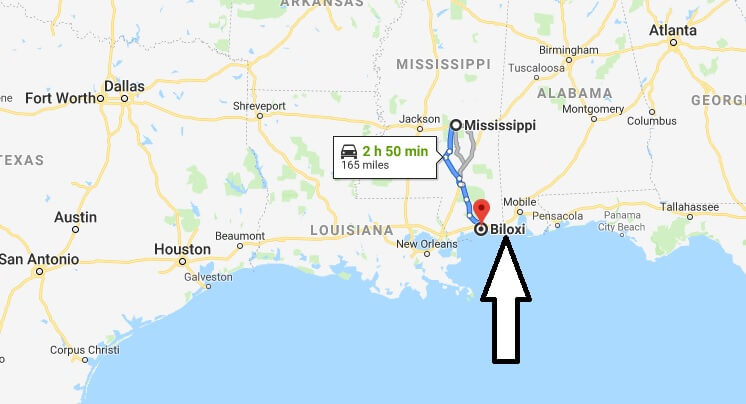 Where is Biloxi, Mississippi? What County is Biloxi? Biloxi Map Located