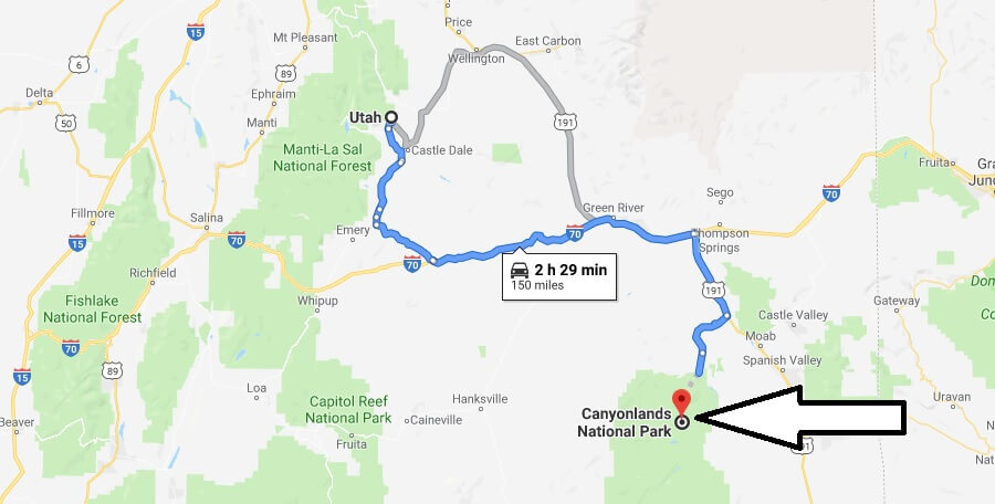 Where is Capitol Reef National Park? What city is Capitol Reef? How do I get to Capitol Reef