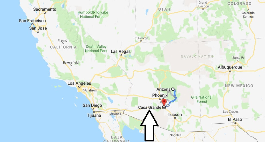 Where is Casa Grande, Arizona? What County is Casa Grande? Casa Grande Map Located
