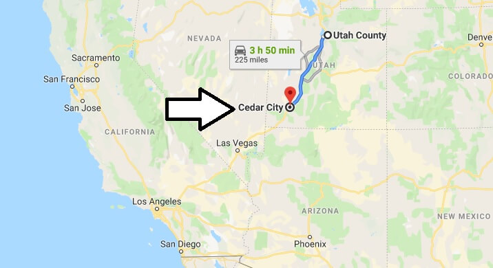 Where is Cedar City, Utah? What County is Cedar City? Cedar City Map Located