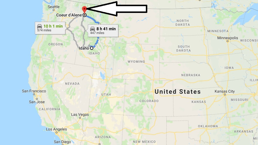 Where is Coeur d'Alene, Idaho What County is Coeur d'Alene Coeur d'Alene Map Located