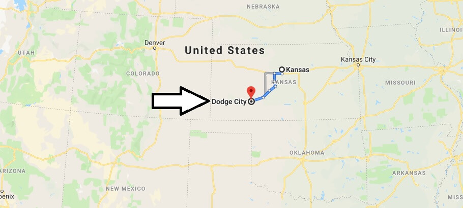 Where is Dodge City, Kansas? What County is Dodge City? Dodge City Map Located