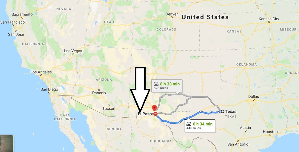 Where is El Paso, Texas? What County is El Paso? El Paso Map Located