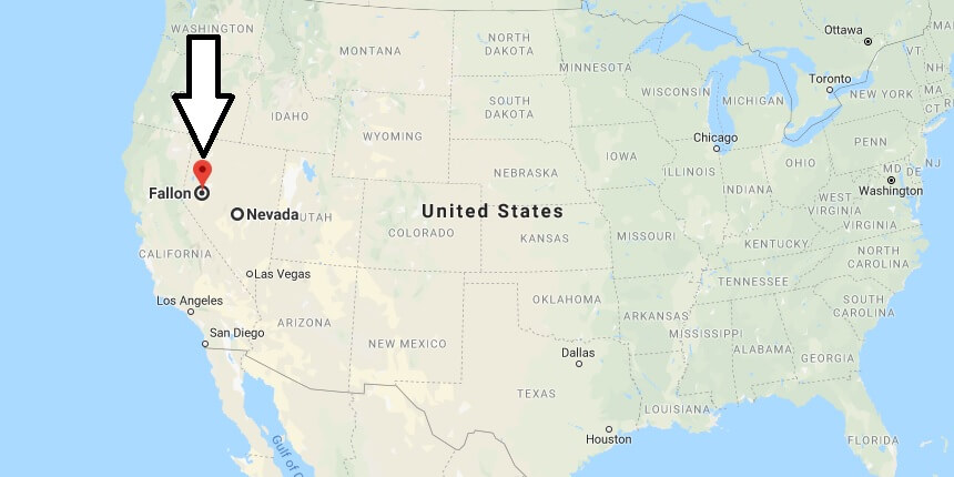 Where is Fallon, Nevada? What County is Fallon? Fallon Map Located