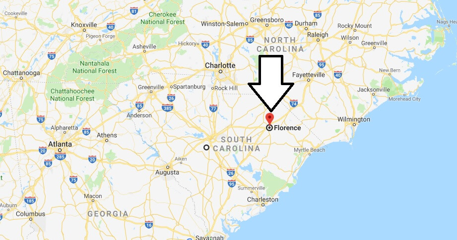 Where is Florence, South Carolina? What County is Florence? Florence Map Located