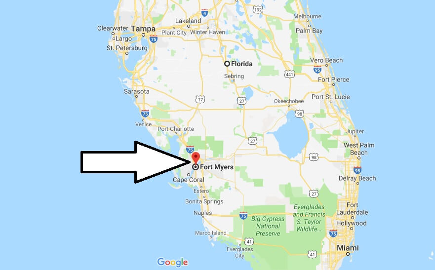 fort myers on florida map Where Is Fort Myers Florida What County Is Fort Myers Fort fort myers on florida map