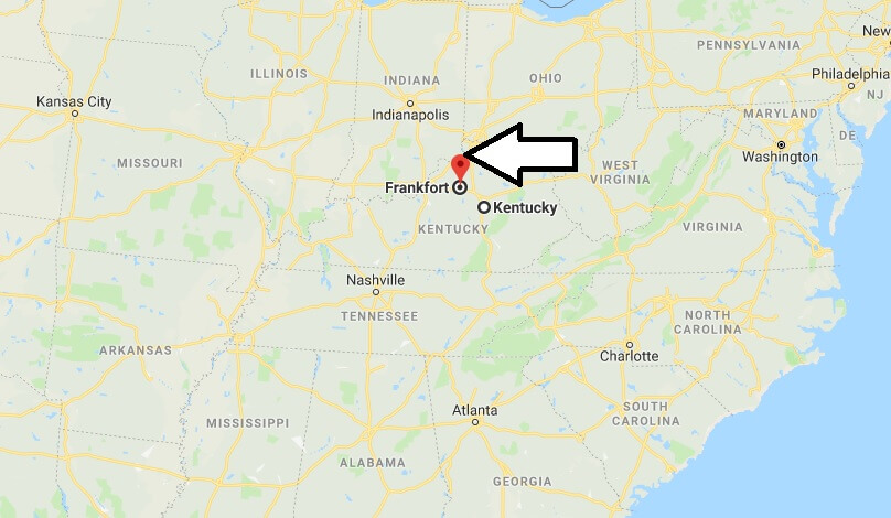 Where is Frankfort, Kentucky? What County is Frankfort? Frankfort Map Located