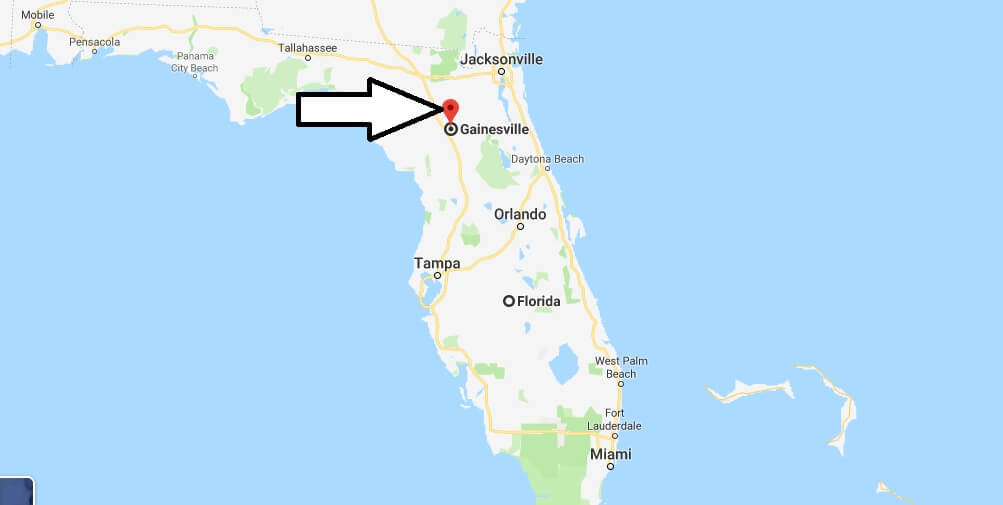 Where is Gainesville, Florida? What County is Gainesville? Gainesville Map Located