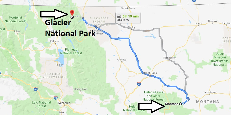 Where is Glacier National Park? What city is Glacier? How do I get to Glacier