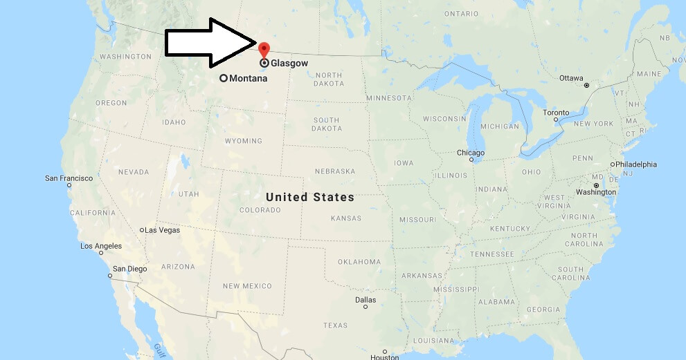 Where is Glasgow, Montana? What County is Glasgow? Glasgow Map Located