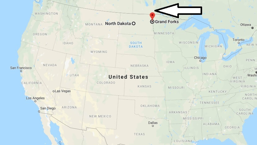 Where is Grand Forks, North Dakota? What County is Grand Forks? Grand Forks Map Located