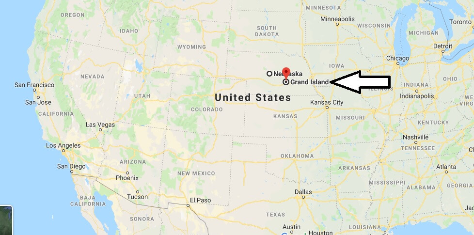 Where is Grand Island, Nebraska? What County is Grand Island? Grand Island Map Located