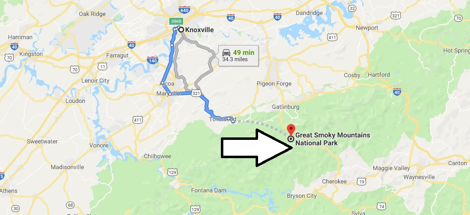 Where is Great Smoky Mountains National Park? What city is Great Smoky Mountains? How do I get to Great Smoky Mountains