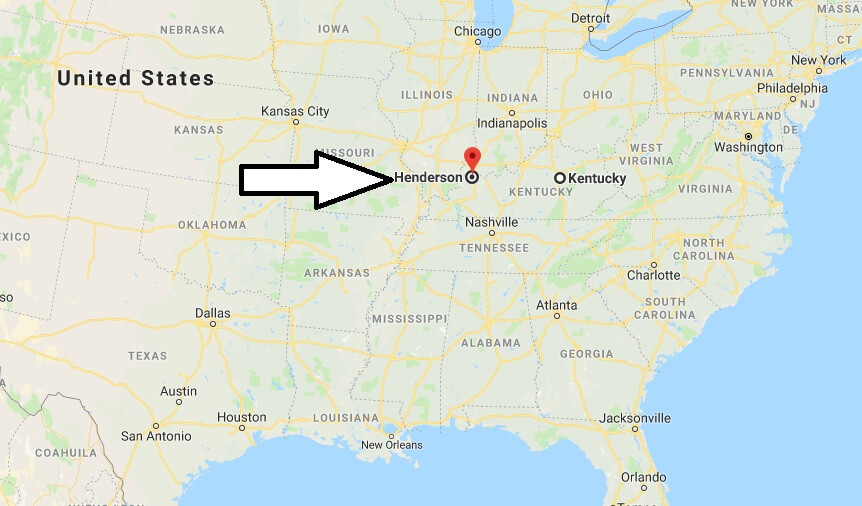 Where is Henderson, Kentucky? What County is Henderson? Henderson Map Located
