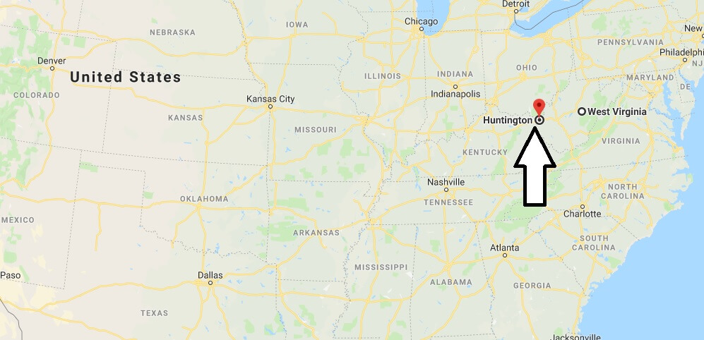 Where is Huntington, West Virginia? What County is Huntington? Huntington Map Located