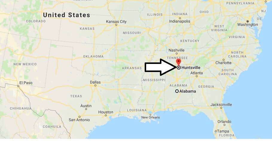 Where is Huntsville, Alabama? What County is Huntsville? Huntsville Map Located