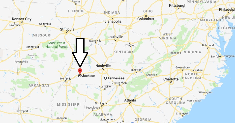 Where is Jackson, Tennessee? What County is Jackson? Jackson Map Located