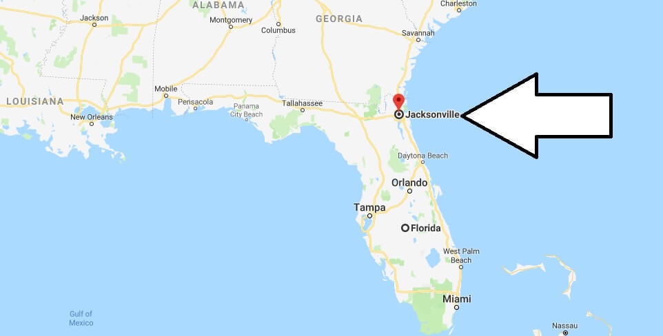 Where is Jacksonville, Florida? What County is Jacksonville? Jacksonville Map Located