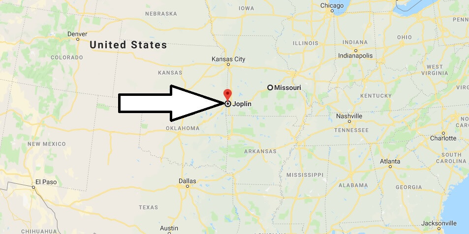 Where is Joplin, Missouri? What County is Joplin? Joplin Map Located