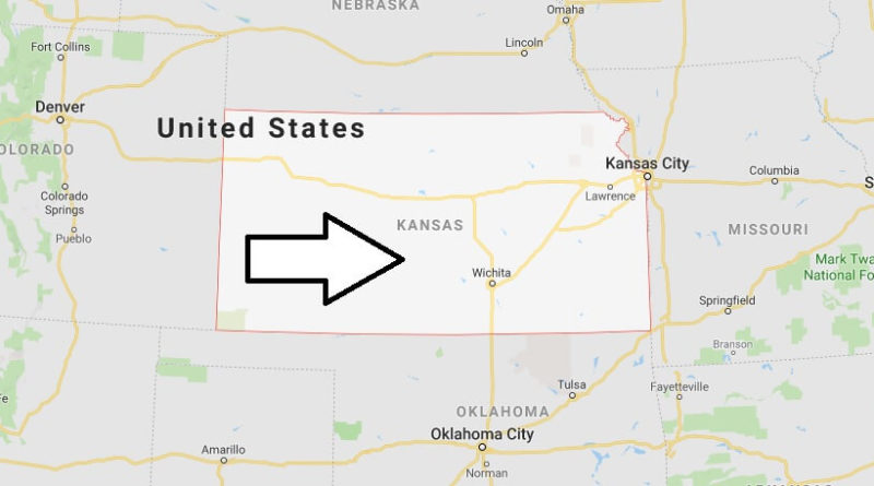 Where is Kansas State? Where is Kansas Located in The World? Kansas State Map