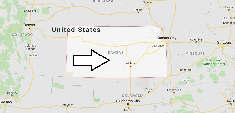 Where is Kansas State? Where is Kansas Located in The World? Kansas State Map