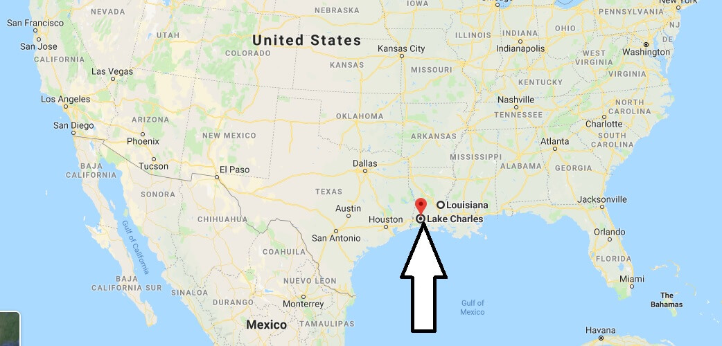 Where is Lake Charles, Louisiana? What County is Lake Charles? Lake Charles Map Located