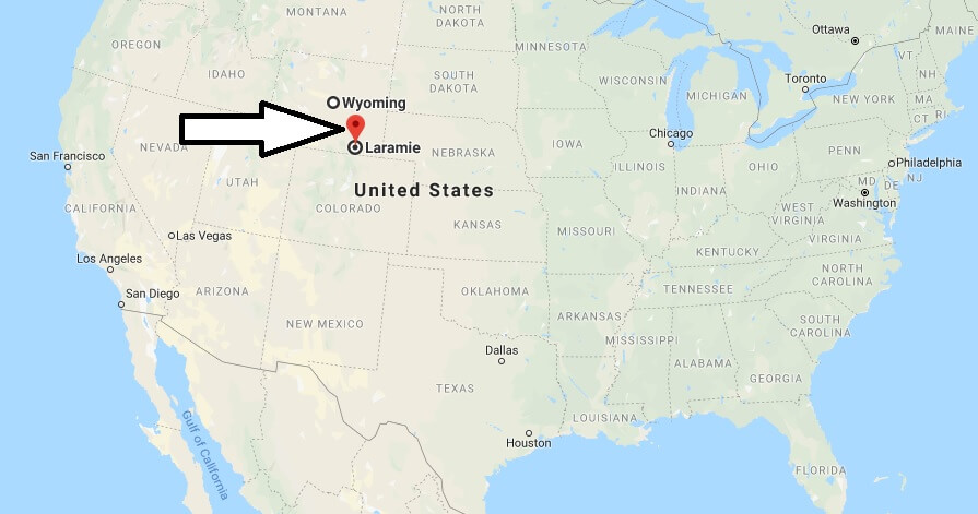 Where is Laramie, Wyoming? What County is Laramie? Laramie Map Located