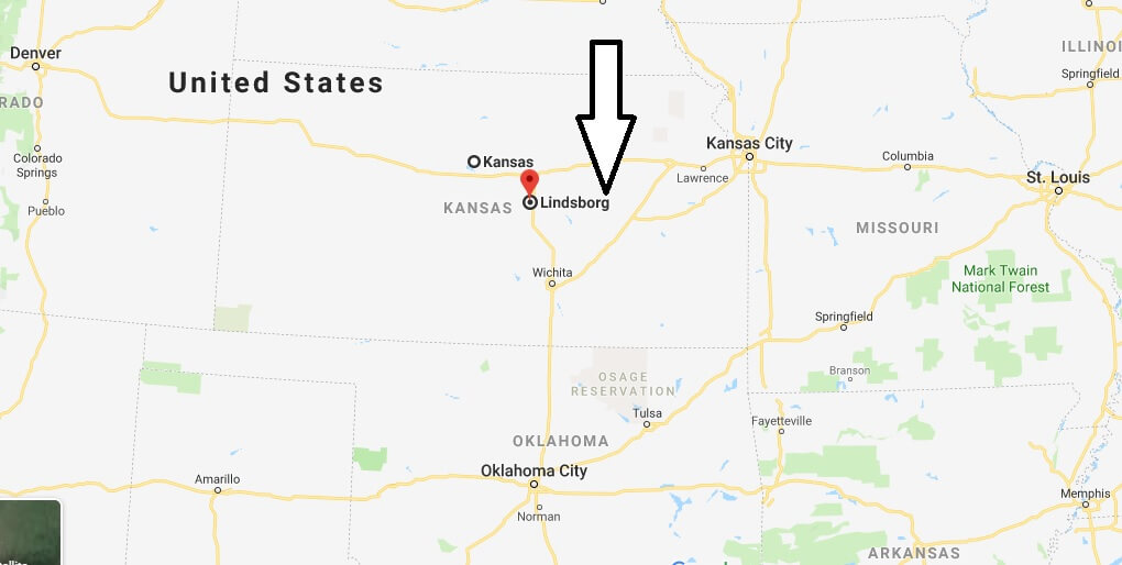 Where is Lindsborg, Kansas? What County is Lindsborg? Lindsborg Map Located