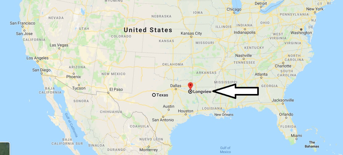 Where is Longview, Texas? What County is Longview? Longview Map Located